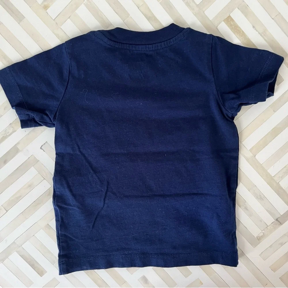 CARTERS Mighty Cute Dino Navy Cotton Tee, 18mo